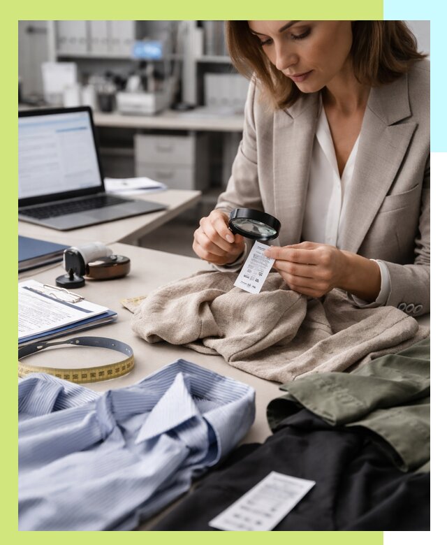 Сертификация одежды и текстиля в Ельце, быстрая экспертиза