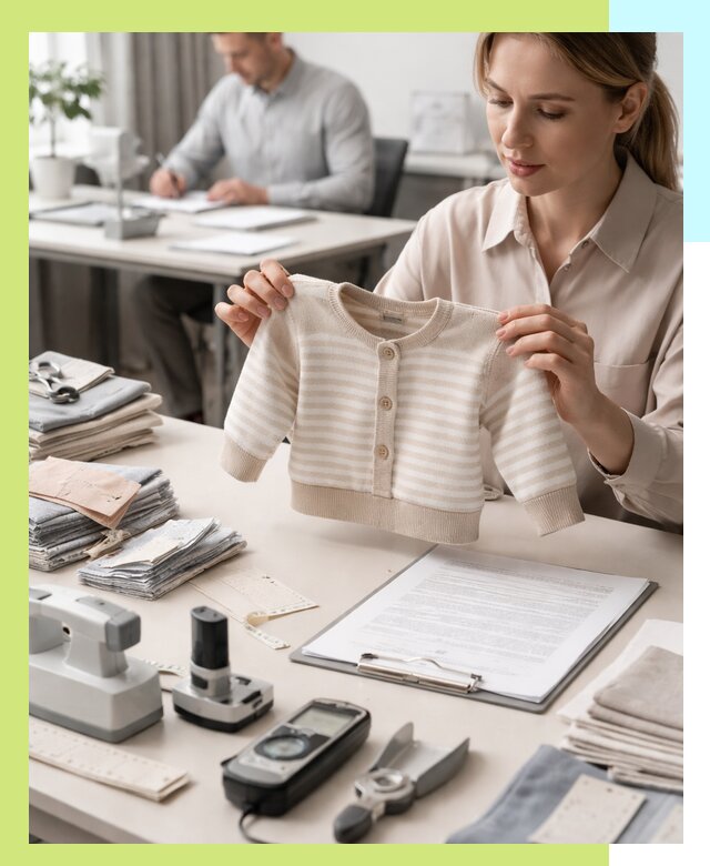 Сертификация детской одежды и текстильных изделий в Ельце