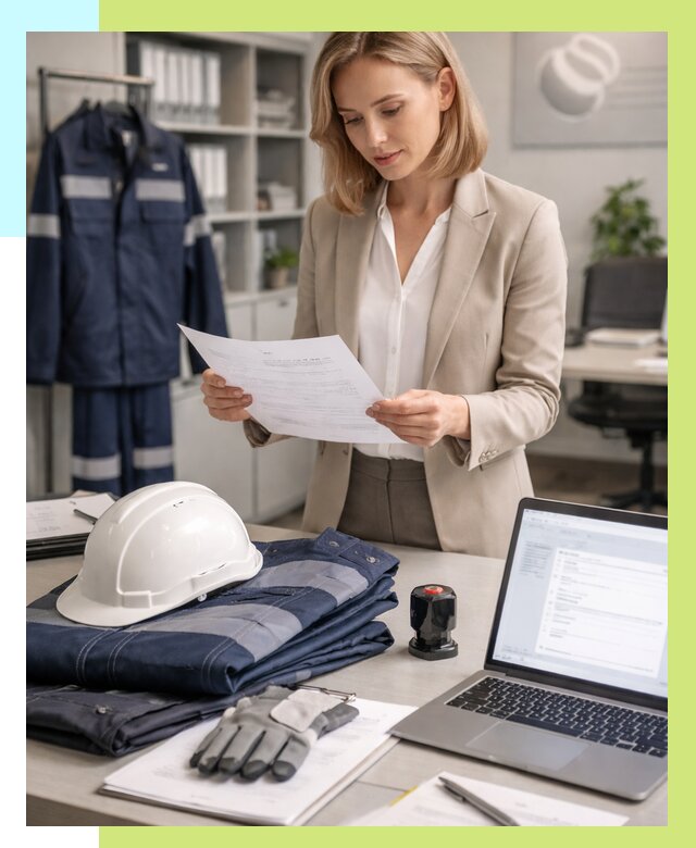 Сертификация спецодежды в Ельце от 7188 р. | Алешин-Елц