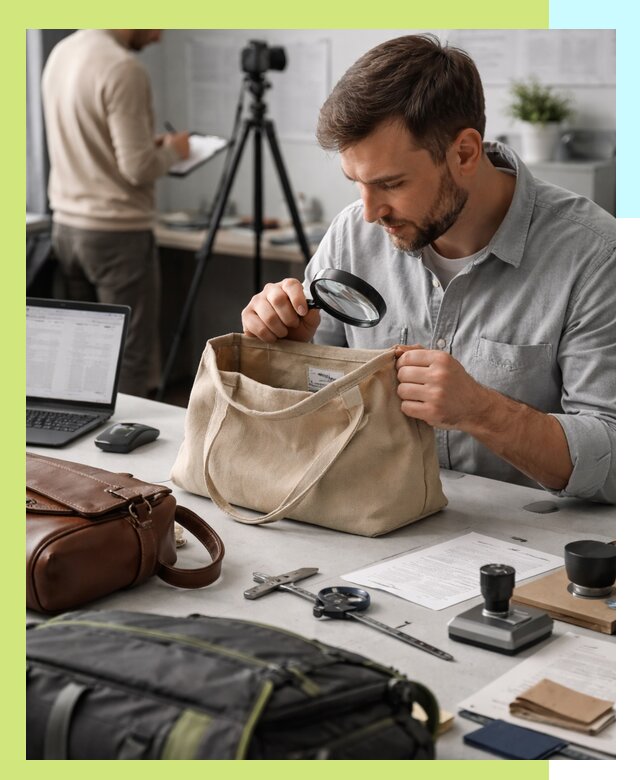 Сертификация сумок в Ельце, оформление и получение сертификатов