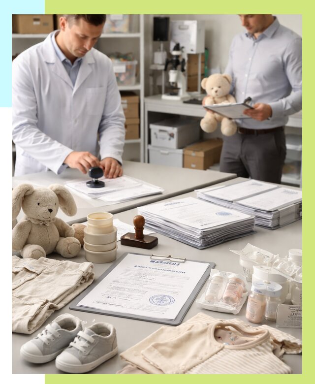 Сертификация детских товаров в Ельце от 15402 р. | Алешин-Елц