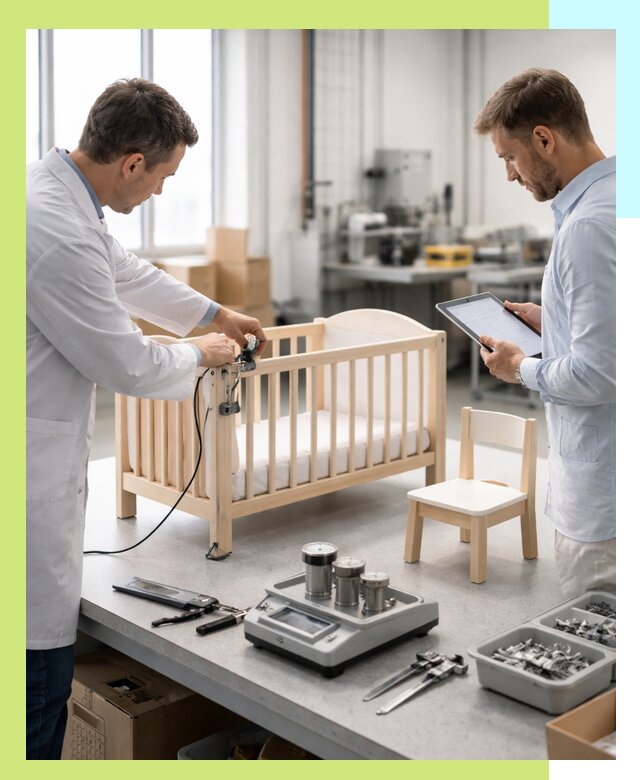 Сертификация детской мебели и проверка безопасности в Ельце