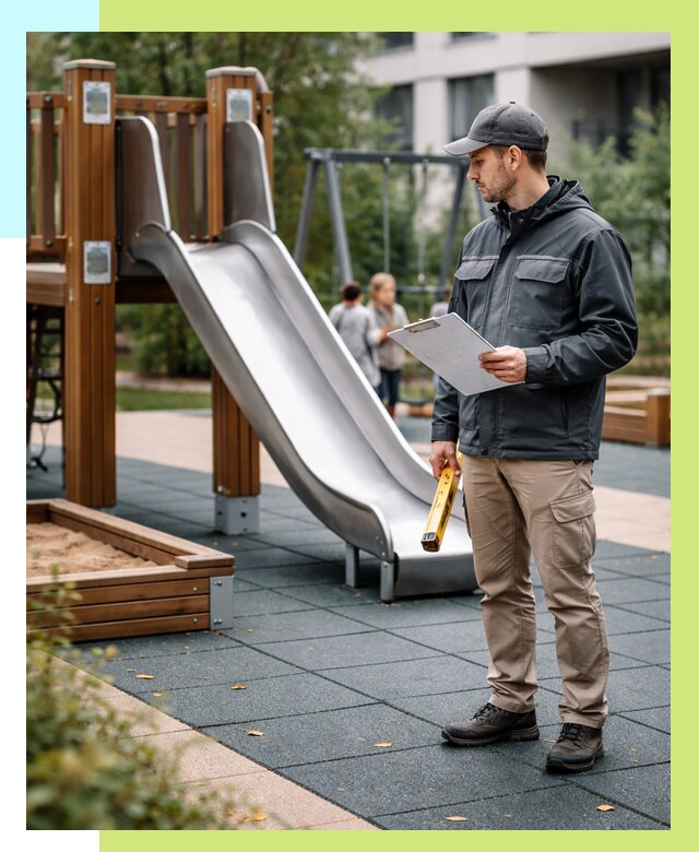 Сертификация детских площадок в Ельце от 25670 р. | Алешин-Елц