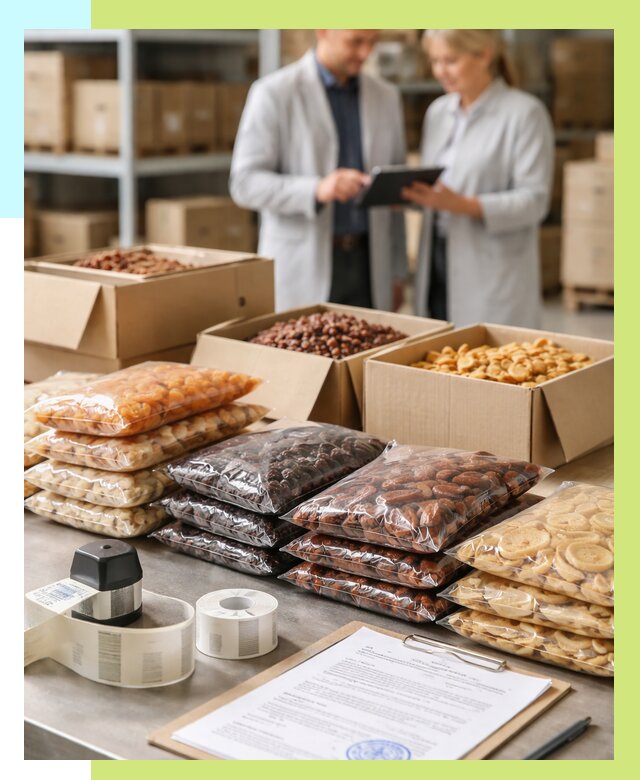 Сертификация сухофруктов в Ельце от 12322 р. | Алешин-Елц под ключ