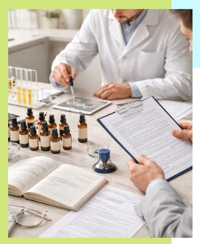 Сертификация эфирных масел и документация качества в Ельце