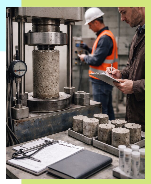 Сертификация бетона в Ельце от 30804 р. сертификат | Алешин-Елц