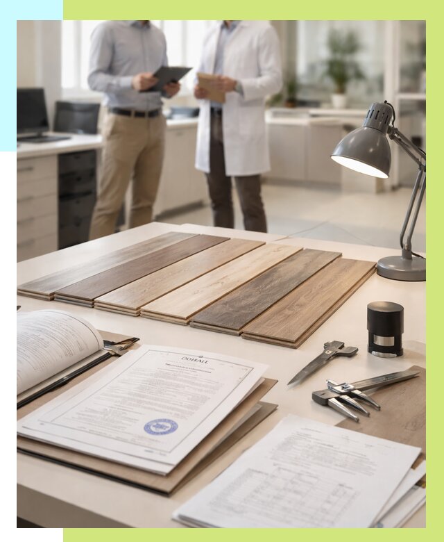 Сертификация ламината в Ельце от 18482 р. под ключ | Алешин-Елц