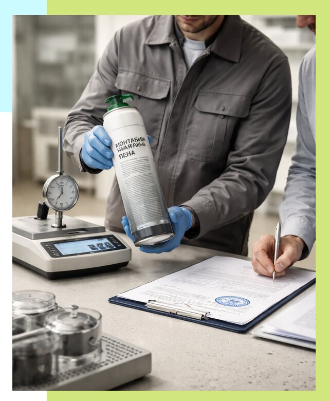 Сертификация монтажной пены в Ельце от 15402 р. | Алешин-Елц