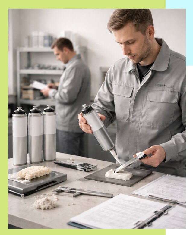 Сертификация монтажной пены и соответствие стандартам в Ельце