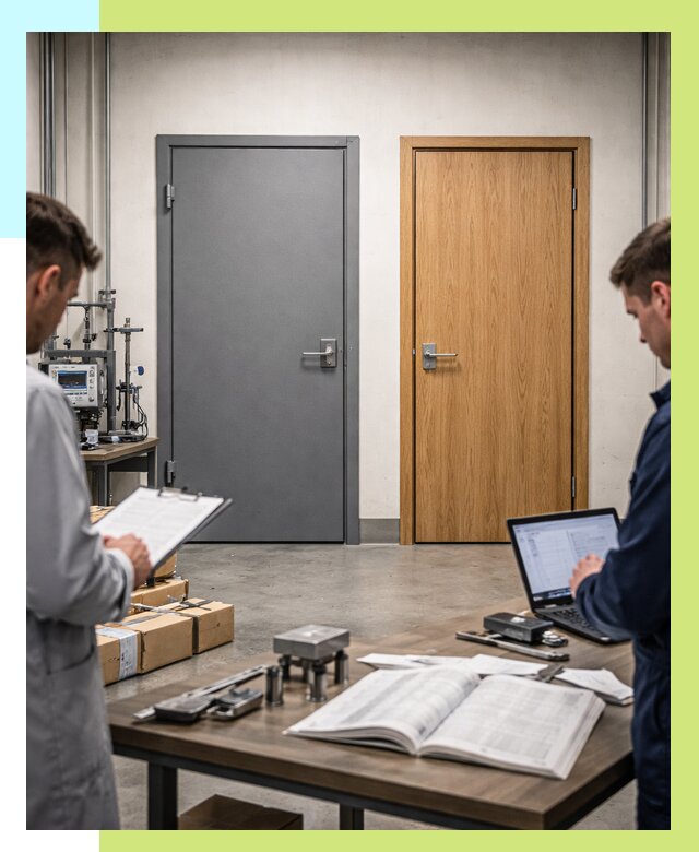 Сертификация дверей в Ельце от 8214 р. под ключ | Алешин-Елц