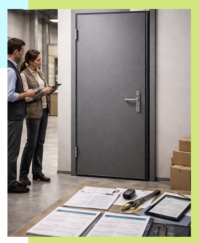 Сертификация противопожарных дверей в Ельце от 9241 р. | Алешин-Елц