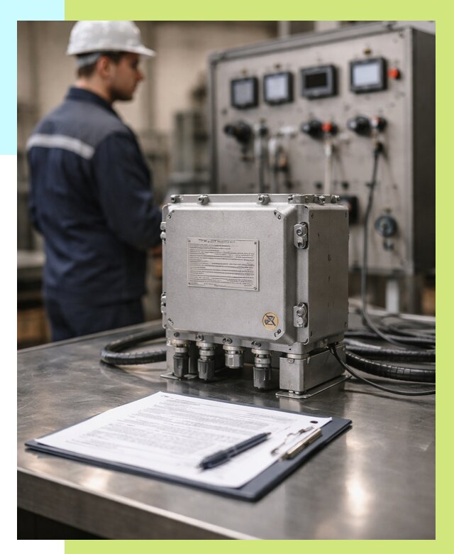 Сертификация взрывозащищенного оборудования в Ельце от 35938 р. | Алешин-Елц