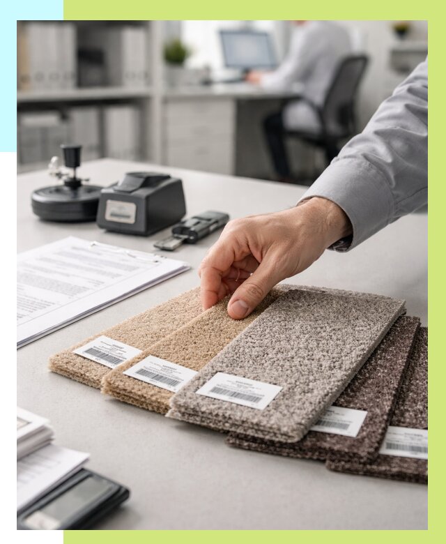 Сертификация ковролина в Ельце от 15402 р., Алешин-Елц