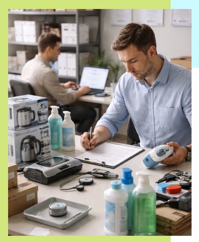 Сертификация хозяйственных товаров в Ельце — оформление документов