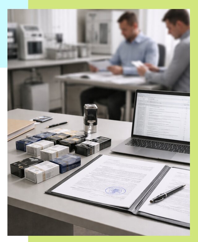 Сертификация сигарет под ключ в Ельце от 46206 р. | Алешин-Елц