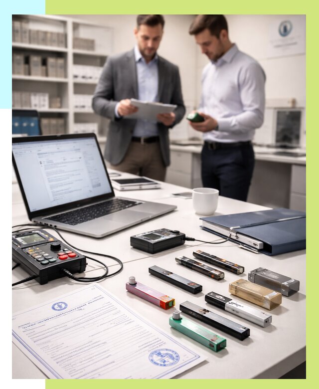 Сертификация электронных сигарет в Ельце от 20536 р. | Алешин-Елц