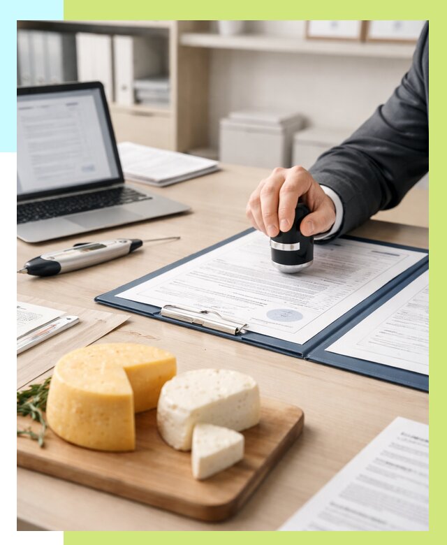 Сертификация сыров в Ельце от 15402 р | Сертификат на сыр Алешин-Елц