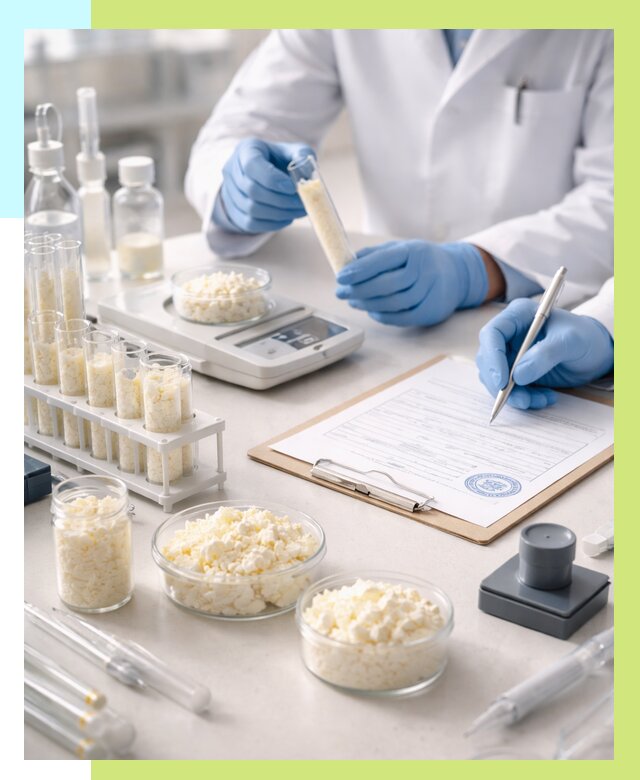 Сертификация творога в Ельце от 12322 р. под ключ | Алешин-Елц