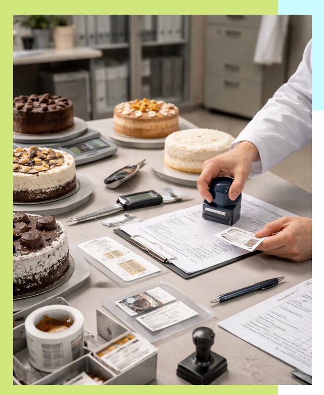 Сертификация тортов и кондитерских изделий в Ельце