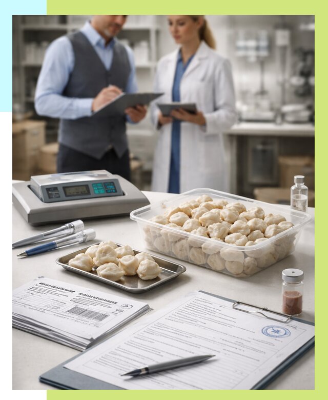 Сертификация пельменей в Ельце от 15402 р. срочно | Алешин-Елц