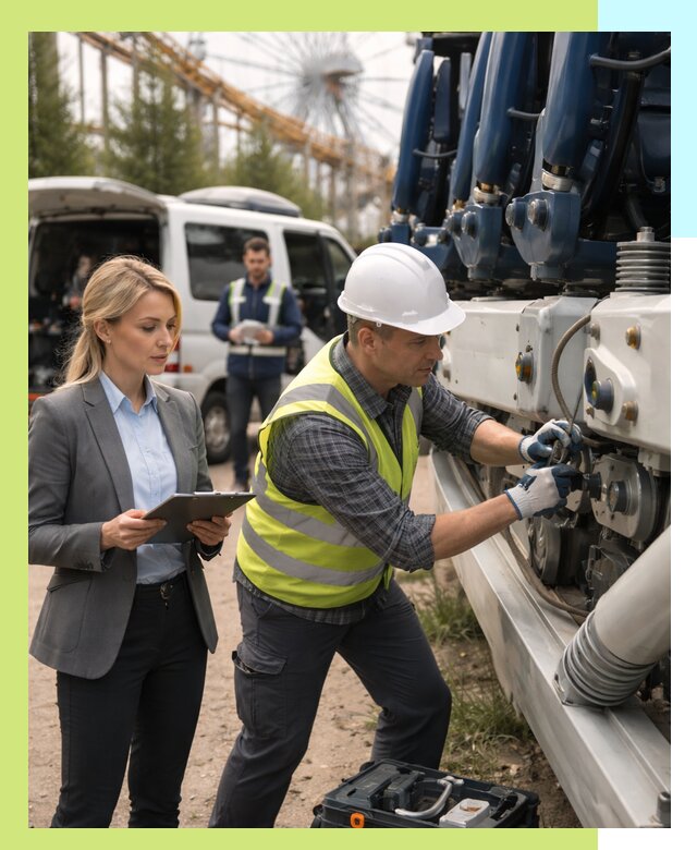 Сертификация аттракционов и проверка безопасности в Ельце