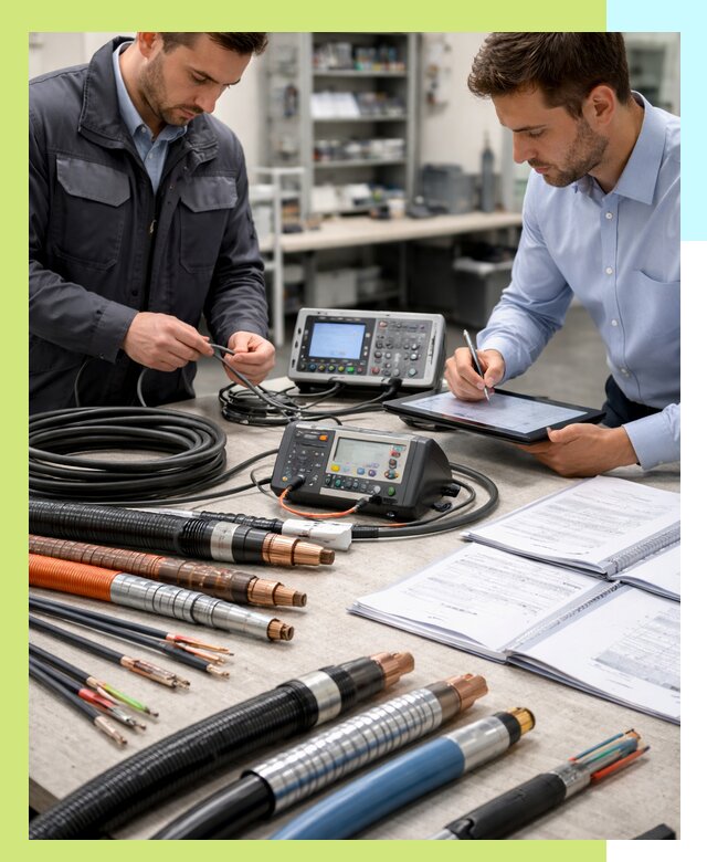 Сертификация кабеля и электропроводки в Ельце под ключ