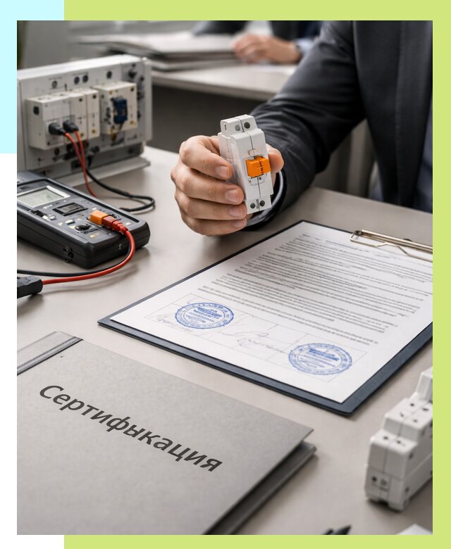 Сертификация выключателей под ключ в Ельце от 15402 р. | Алешин-Елц