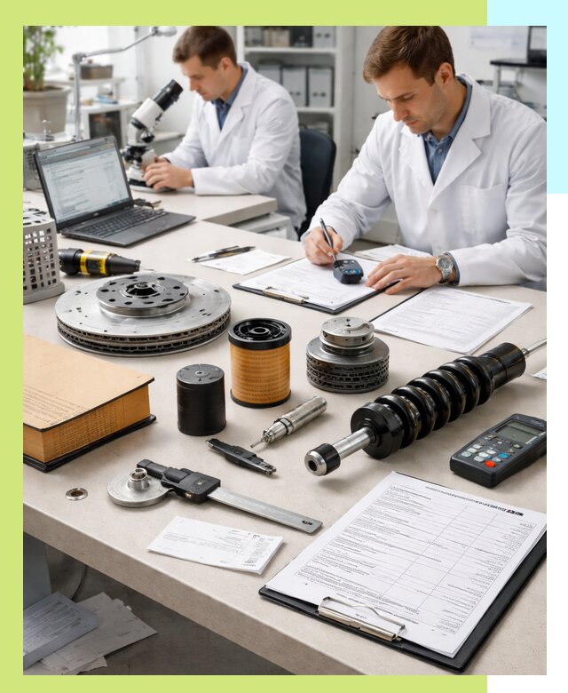 Сертификация автозапчастей и комплектующих в Ельце по ГОСТ