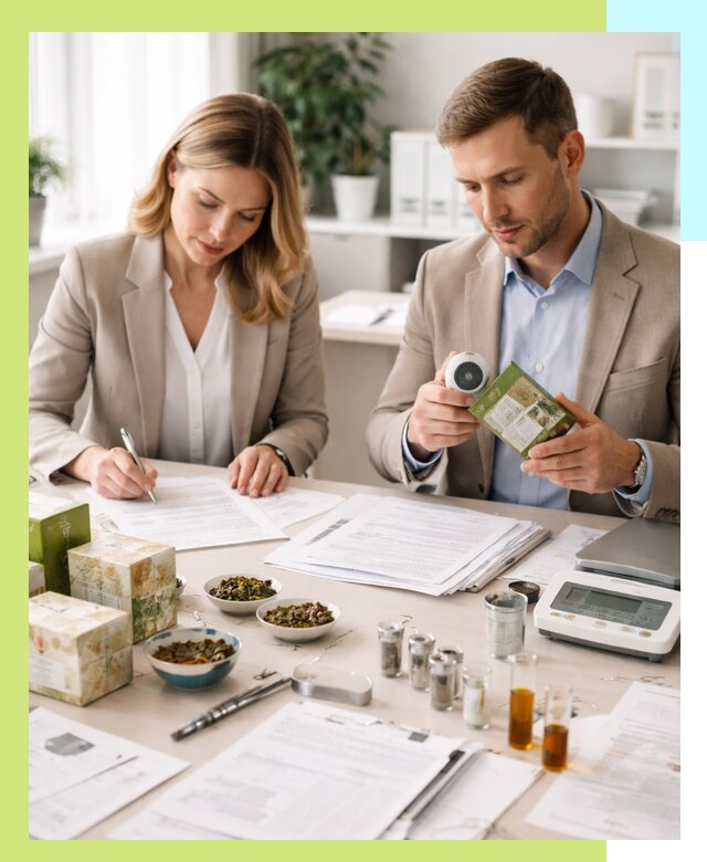 Разработка ТУ на чай и маркировку продукции в Ельце