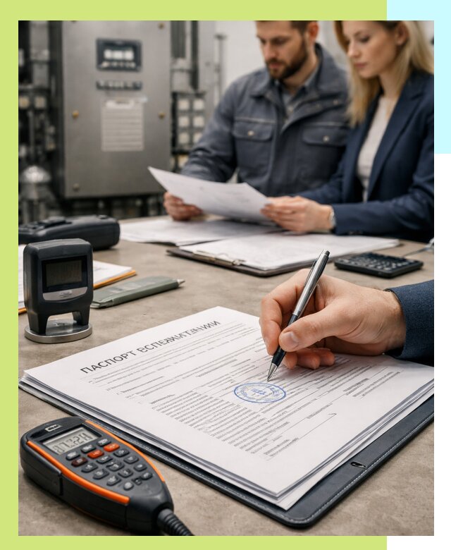 Оформление паспорта эксплуатации оборудования в Ельце