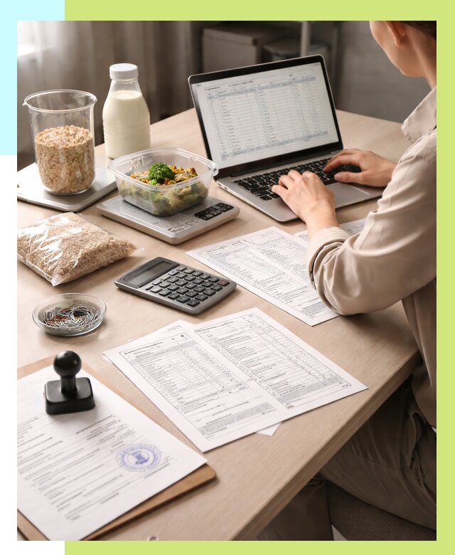 Просчет БЖУ для маркировки в Ельце от 1540 р. | Алешин-Елц