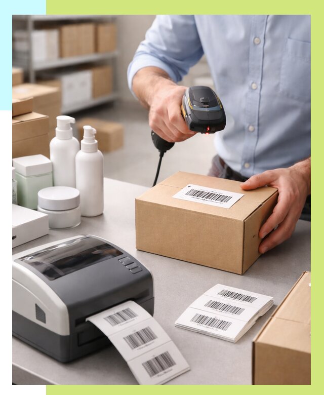 Штрихкодирование продукции в Ельце от 4621 р. | Алешин-Елц