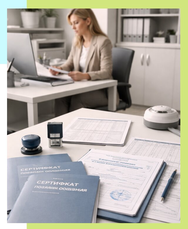 Сертификаты пожарной безопасности в Ельце от 15402 р. | Алешин-Елц