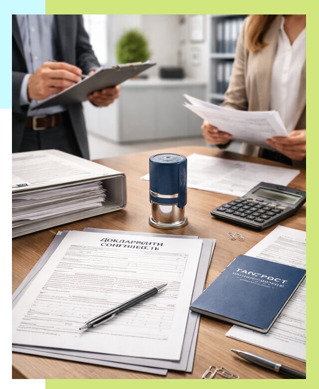 Декларация соответствия ТР ТС в Ельце от 8214 р., Алешин-Елц