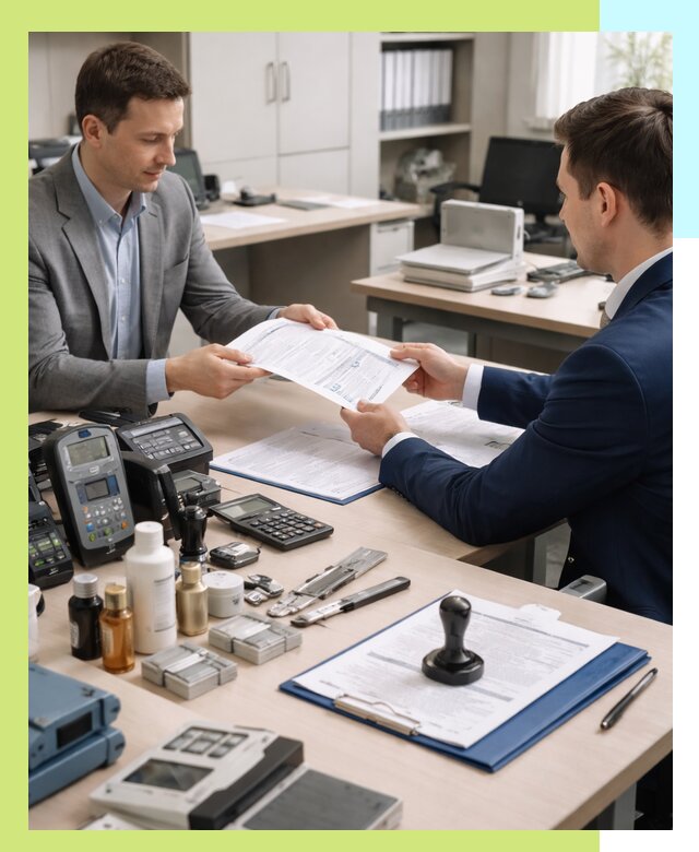 Оформление и получение заключения РЧЦ для оборудования в Ельце