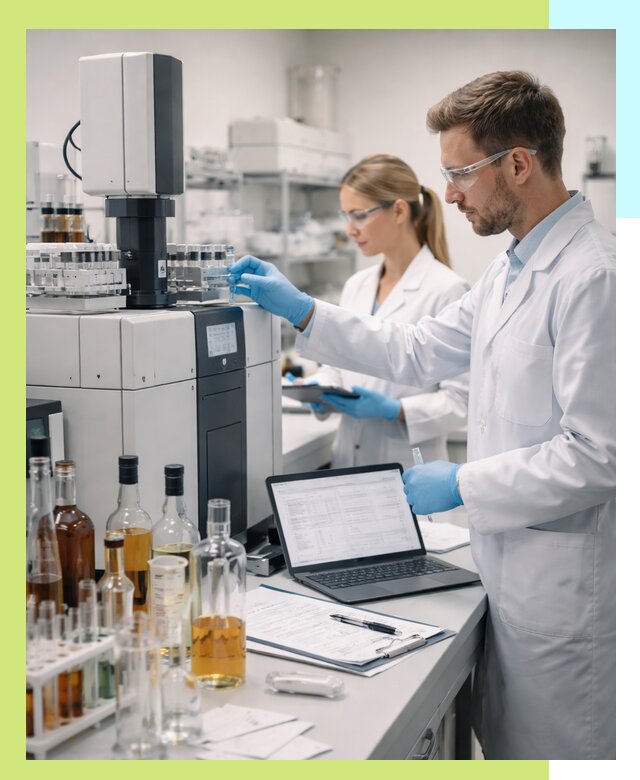 Выдача заключения о спиртосодержании продукции в Ельце