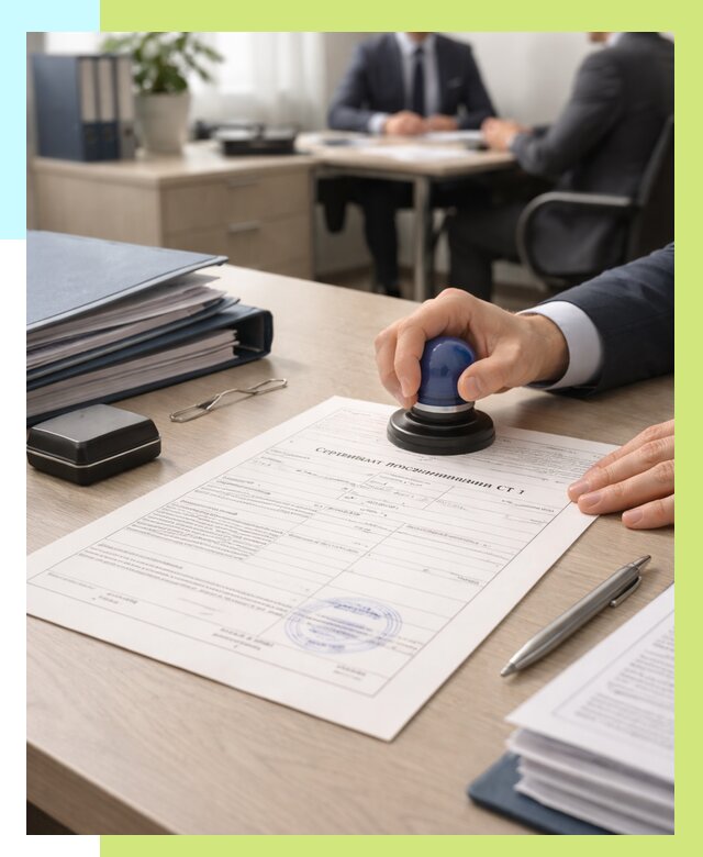 Сертификат происхождения СТ 1 в Ельце от 4621 р. | Алешин-Елц