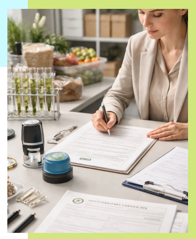 Фитосанитарный сертификат оформить в Ельце от 4621 р. | Алешин-Елц