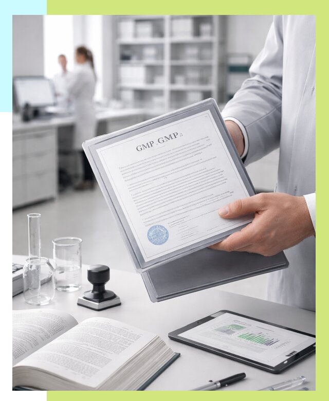 Сертификат GMP в Ельце под ключ от 87278 р. | Алешин-Елц