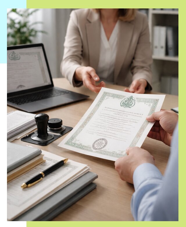 Халяль сертификат в Ельце, получить от 15402 р. | Алешин-Елц