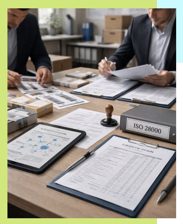 Получение сертификата ISO 28000 по безопасности цепи поставок в Ельце