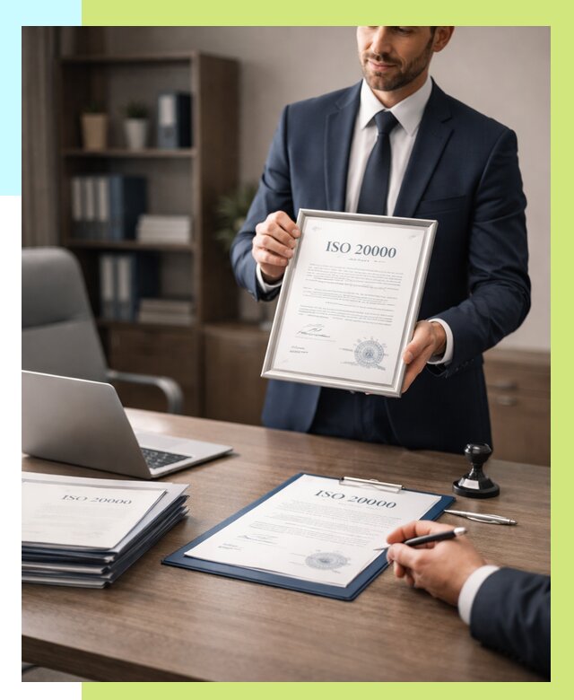 Сертификат ISO 20000 в Ельце под ключ от 123216 р., Алешин-Елц