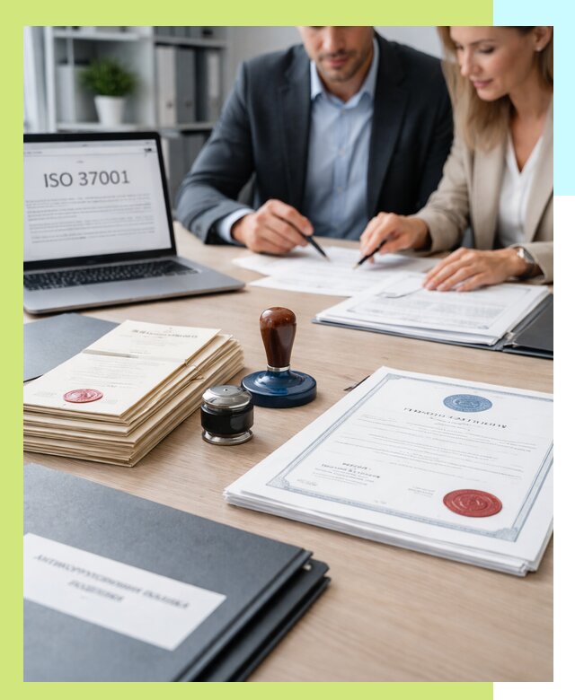 Получение сертификата ISO 37001 по системе борьбы с коррупцией в Ельце
